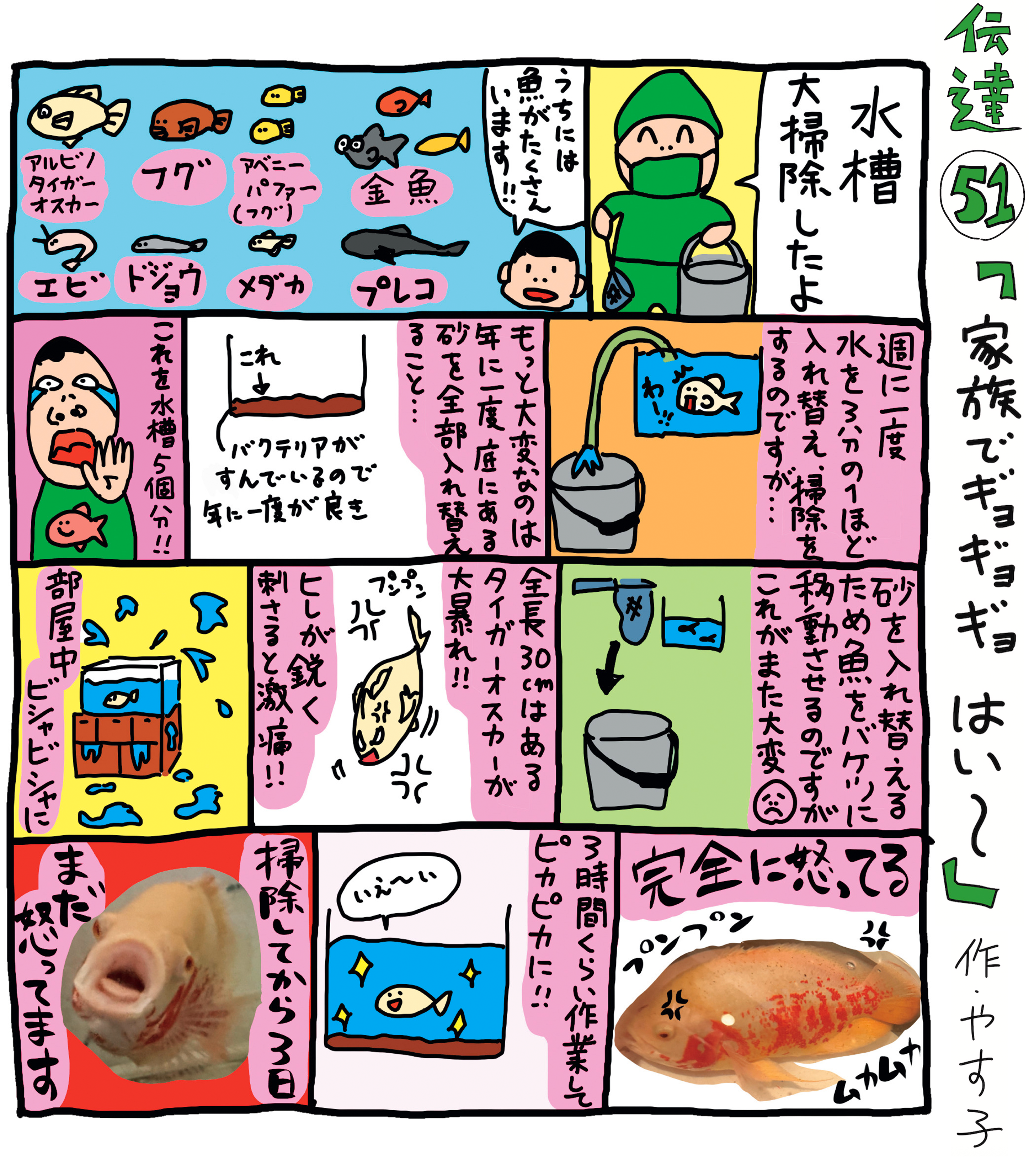 やす子】伝達51「家族でギョギョギョはい～」 | JUNON TV