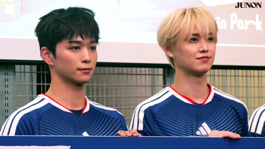 『SAMURAI BLUE POP UP』イベントにJI BLUE・白岩瑠姫くん＆後藤威尊くんがサプライズ登場！　「JO1とINIも、ビハインド映像を出していき！」「結構出してるんです…」