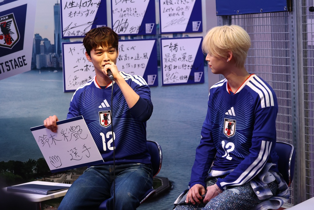 SAMURAI BLUE POP UP』イベントにJI BLUE・白岩瑠姫くん＆後藤威尊くん