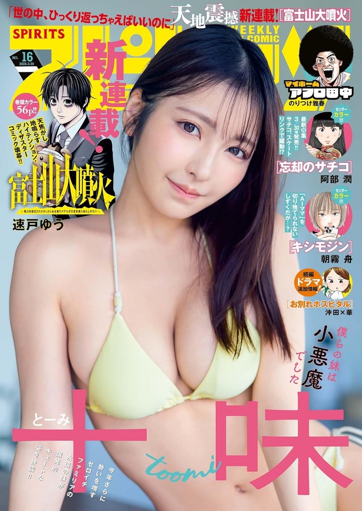 秋田書店「月刊少年チャンピオン」表紙：十味