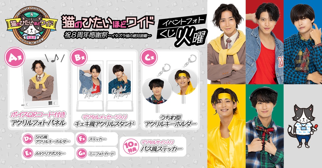 猫のひたいほどワイド 祝8周年感謝祭～イタズラ猫の絶対距離  