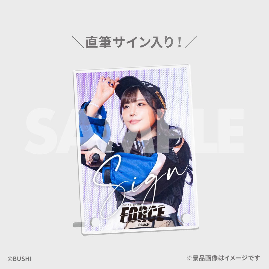 安いそれに目立つ Peaky P-key LIVE TOUR FORCE in OSAKA 開催記念ラッフルくじ 店舗・販促用品