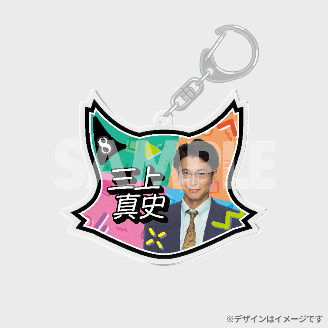 猫のひたいほどワイド アクリルキーホルダー アクリルキーホルダー 猫のひたいほどワイド