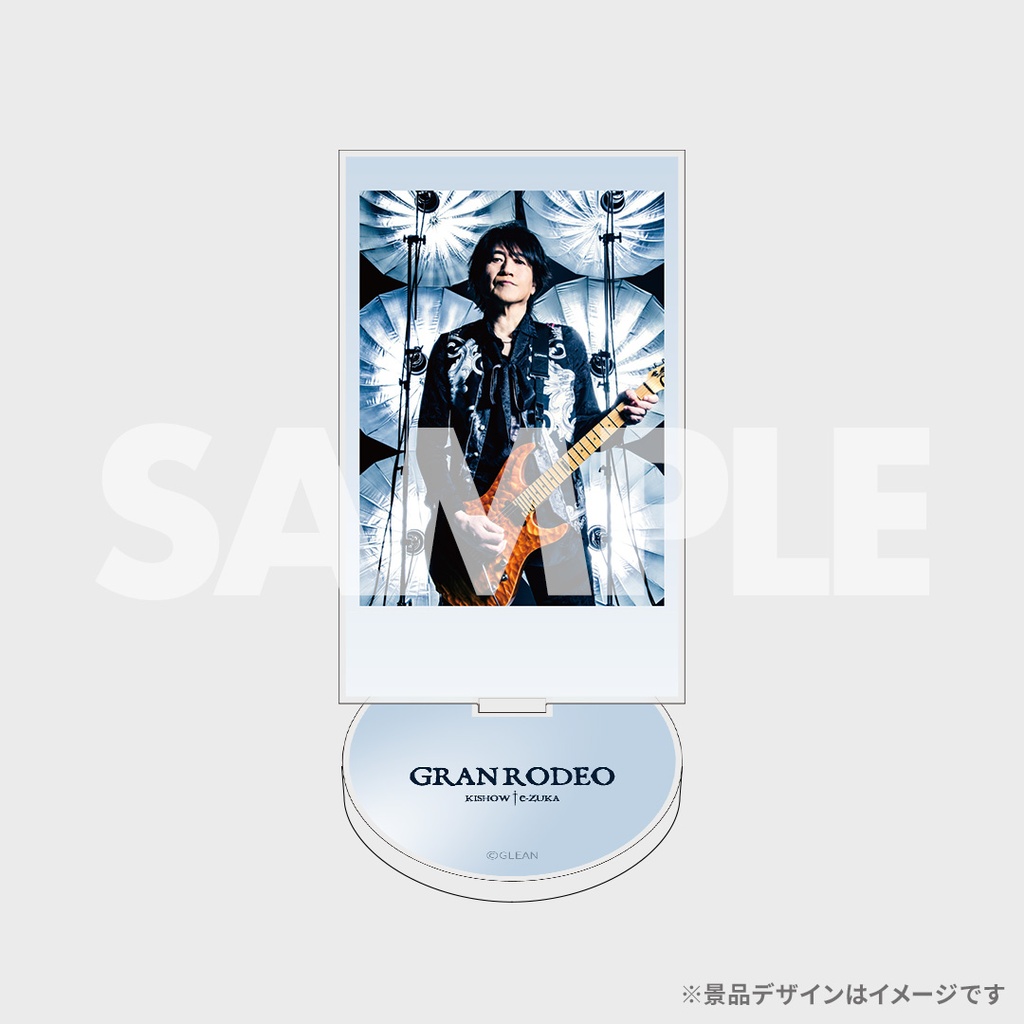 GRANRODEO ラッフルくじ アクリルスタンド アクリルフォトパネル GRANRODEO KISHOW アルバム発売記念」のラッフルくじが発売決定