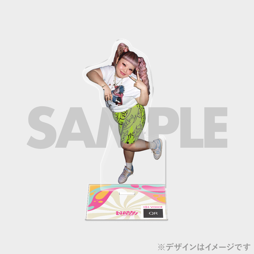 渡辺直美 VOICEくじ ファンクラブ限定 アクスタ 5点セット ファンクラブ限定】ファンクラブ開設記念!渡辺直美のVOICEくじ