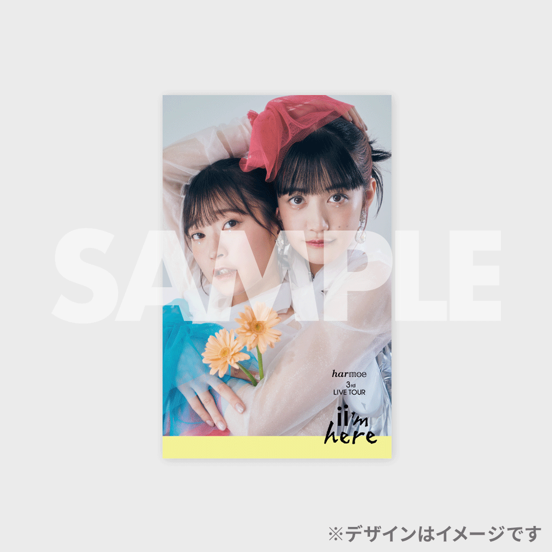 harmoe 3rd LIVE TOUR「ii'm here」開催記念ラッフルくじ | RAFFLE