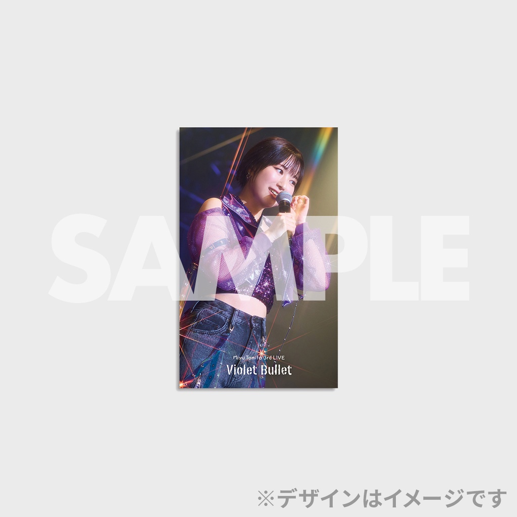 富田美憂 3rd LIVE 〜Violet Bullet〜 開催記念ラッフルくじ | RAFFLE