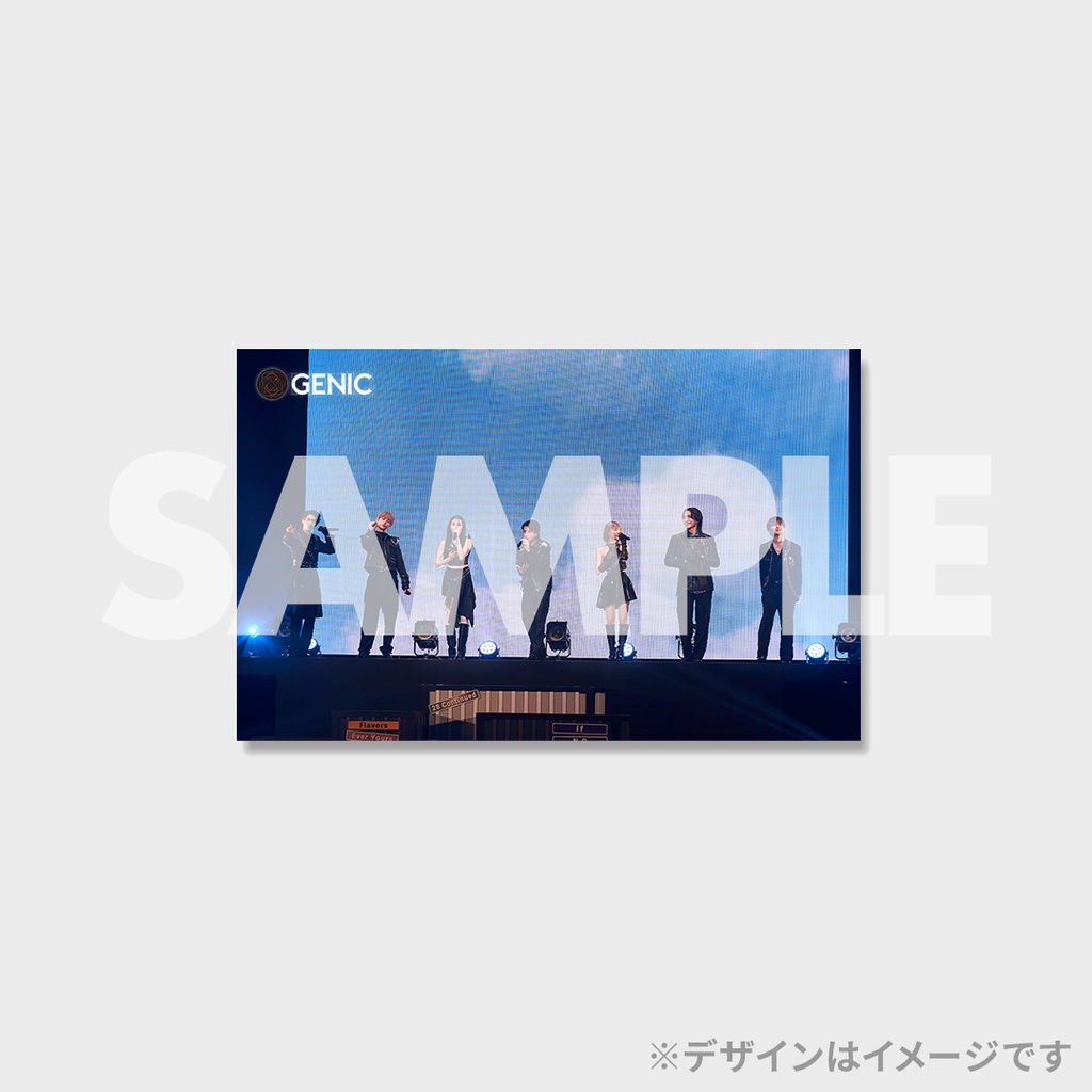 GENIC LIVE TOUR 2024 -if- ライブフォトラッフルくじ | RAFFLE