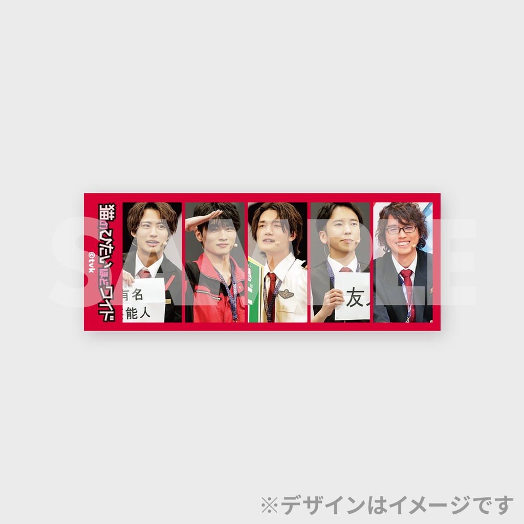 猫のひたいほどワイド グッズ フォト(セット) 6779-501-