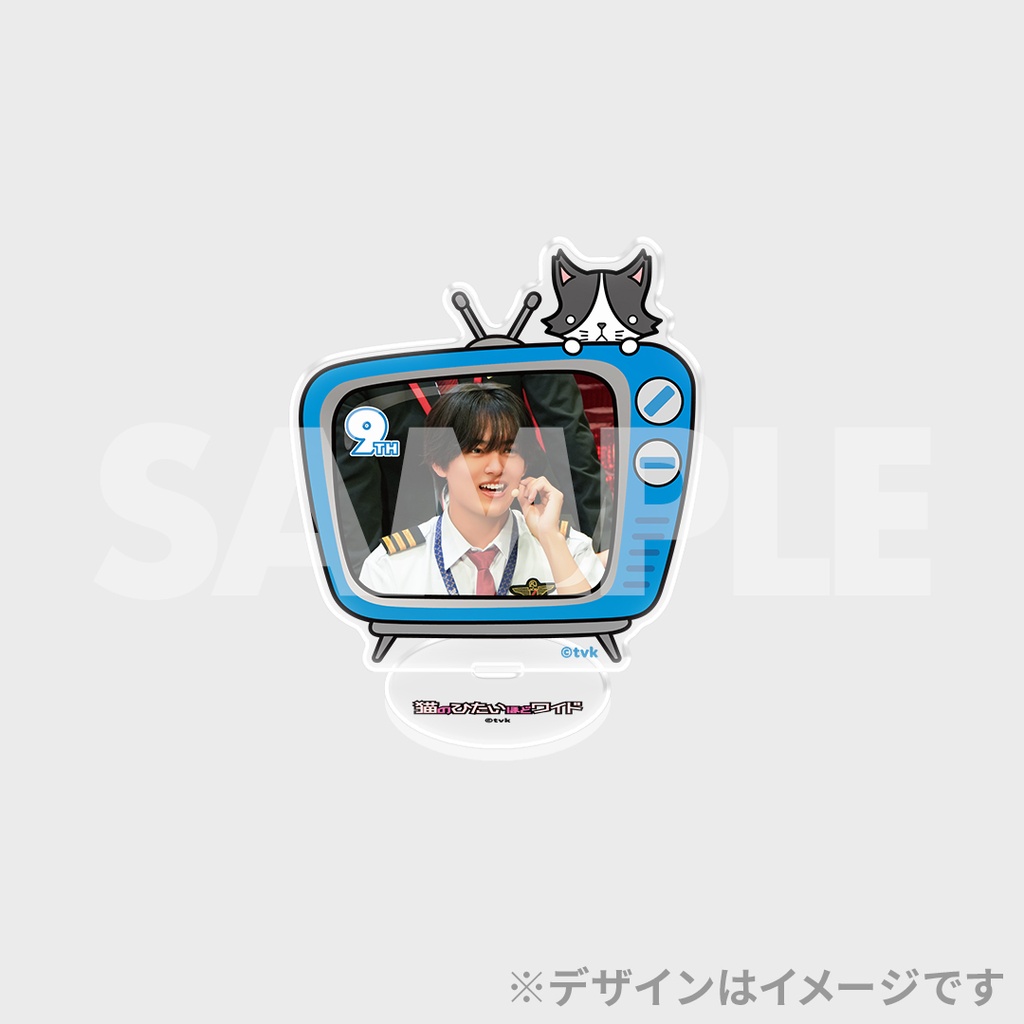 猫のひたいほどワイド 植村颯太 特典 ミニ フォトカード レア 猫のひたいほどワイド 祝9周年感謝祭 ~蒼天へのRUNWAY
