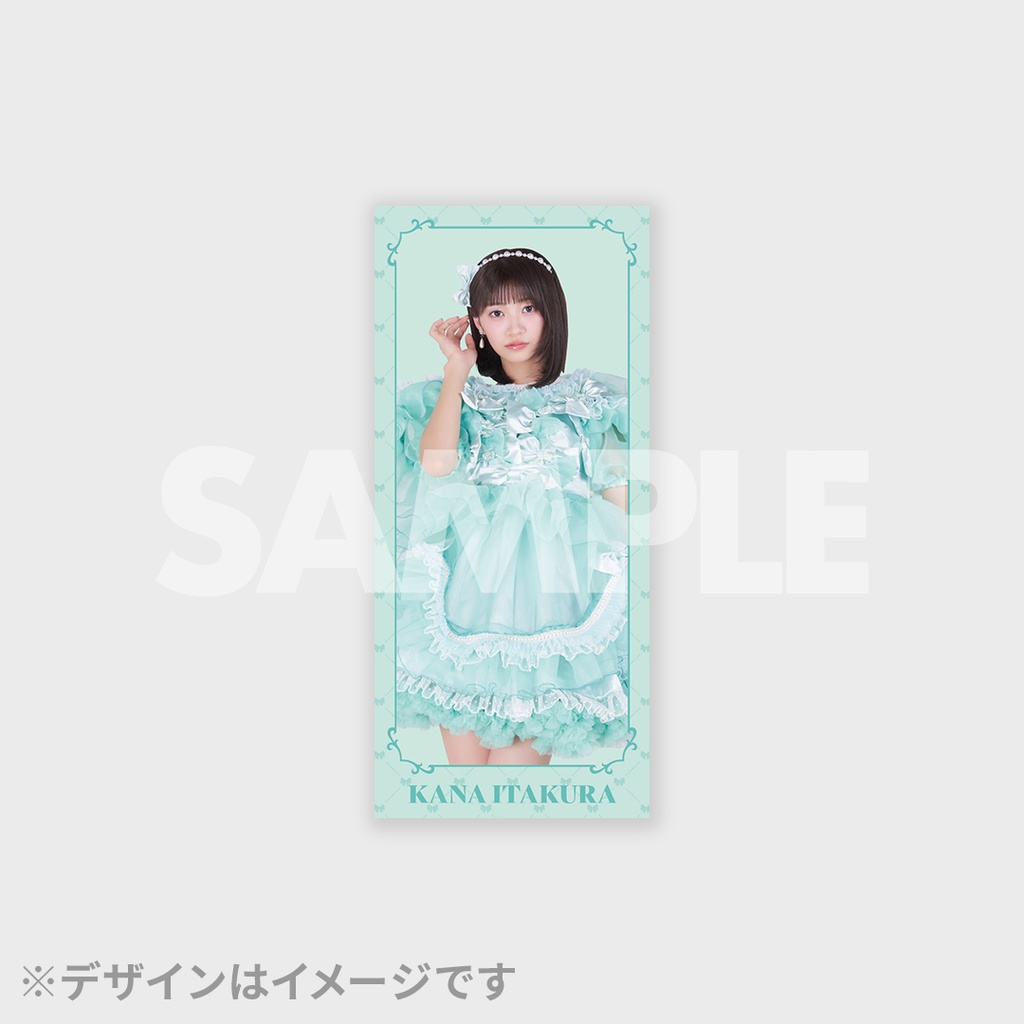 ラッフルくじ　古澤里紗　直筆サイン入りアクリルフォトパネル ネ*波様 CUTIE STREETラッフルくじ 古澤里紗 直筆サイン入り