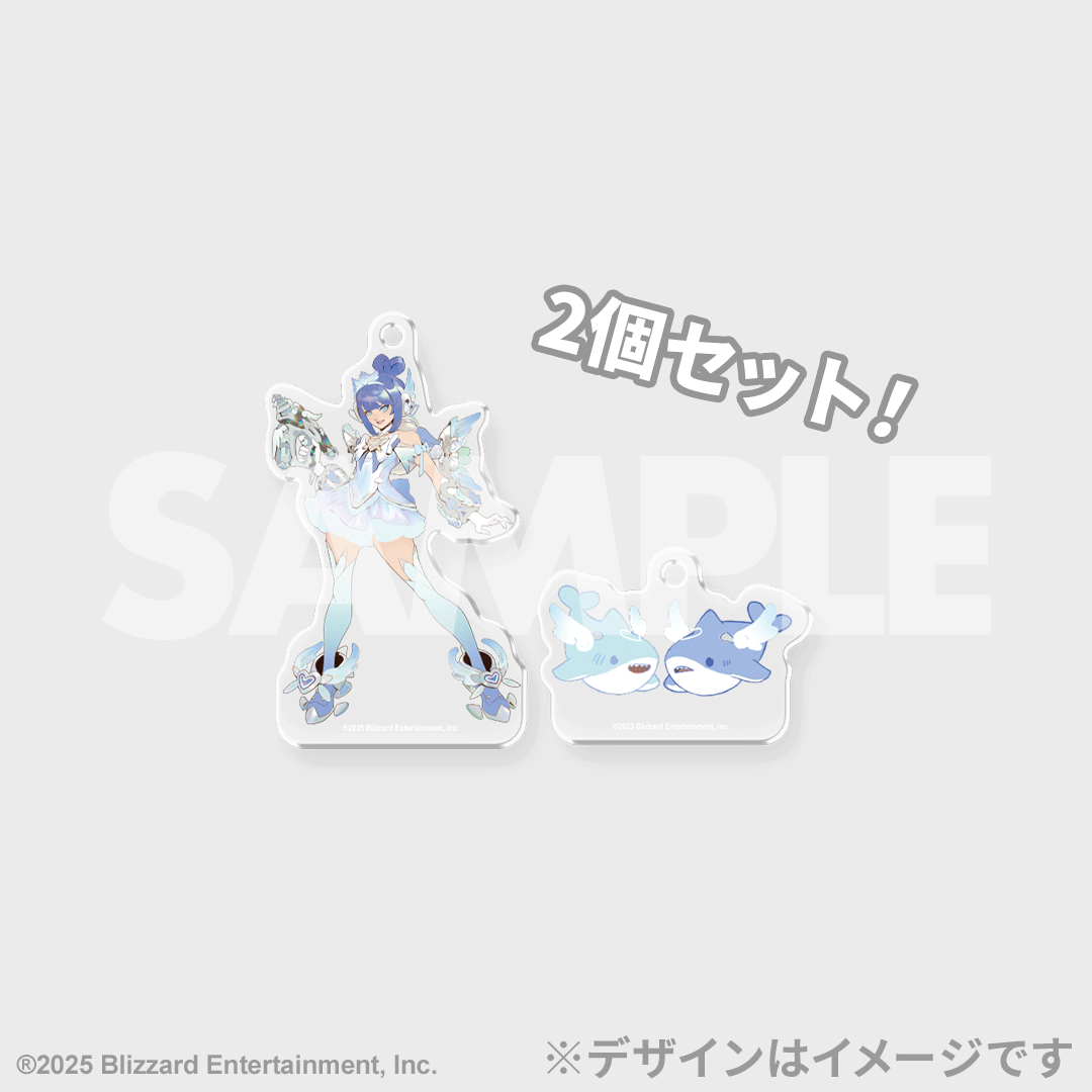 オーバーウォッチ　ラッフル　くじ　キリコ　C賞D賞F賞　アクリルキーホルダー オーバーウォッチ ラッフルくじ C賞 F賞 キリコ - メルカリ