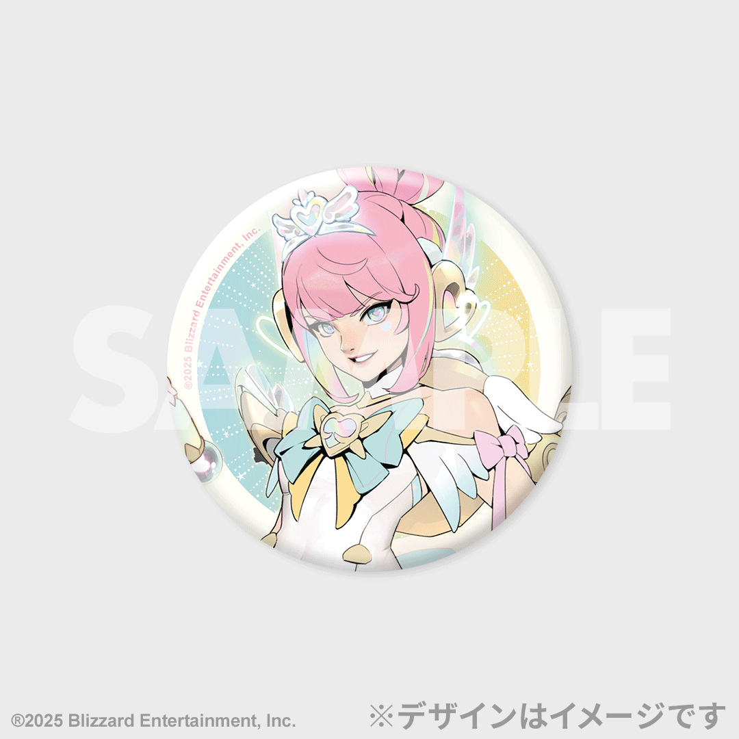 オーバーウォッチ2 ラッフルくじ 缶バッジ キリコ B 4s4ki ラッフル