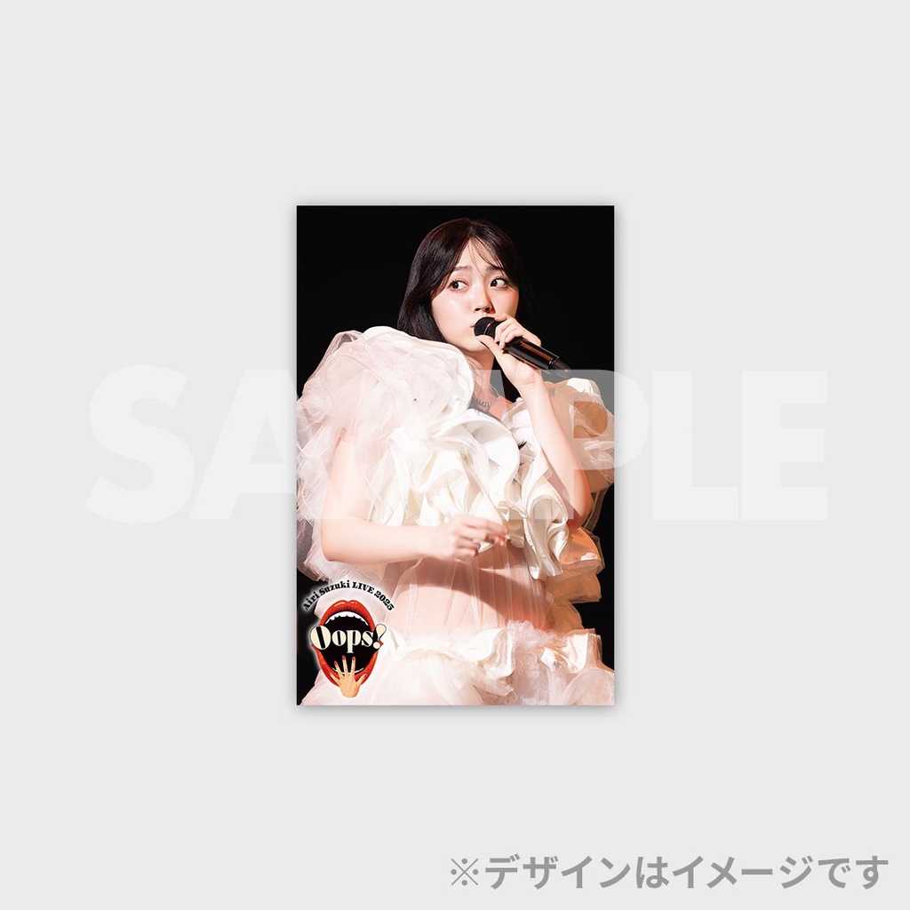 鈴木愛理 LIVE 2025 〜Oops!〜ラッフルくじ | RAFFLE
