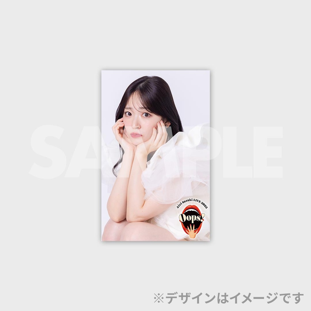 【レア！】鈴木愛理 ラッフルくじ【C賞】 アクリルパネル 鈴木愛理 LIVE 2025 〜Oops!〜ラッフルくじ | RAFFLE