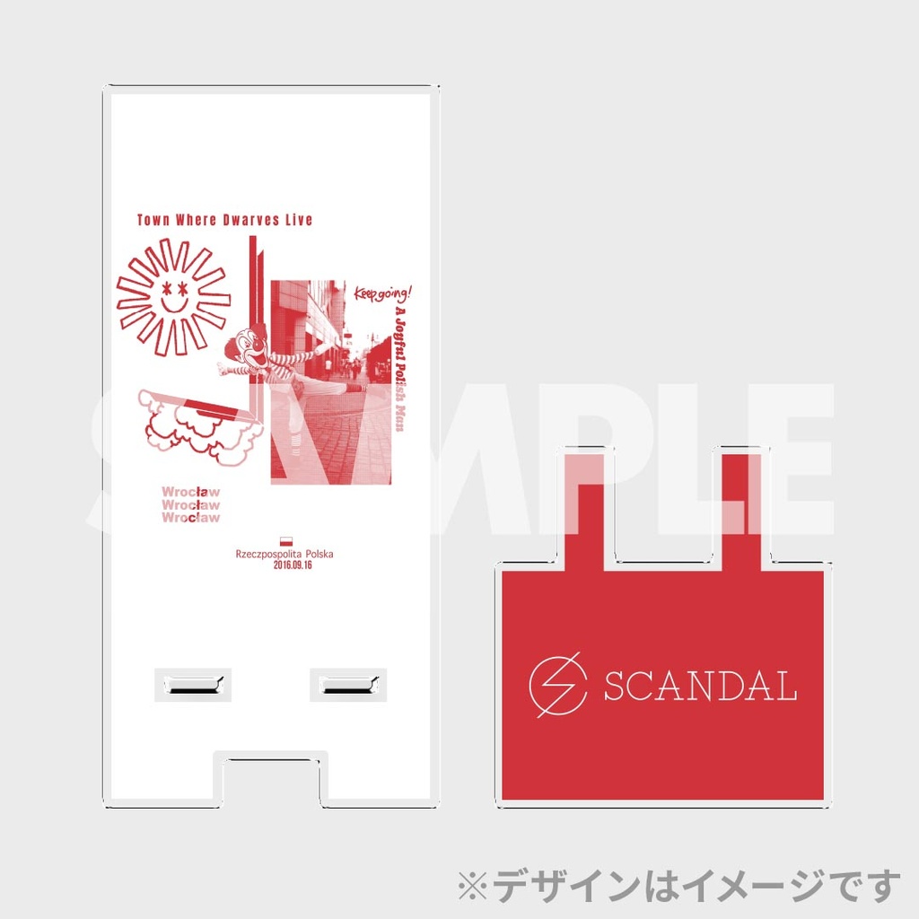 SCANDAL マグネット6個コンプリート RAFFLE
