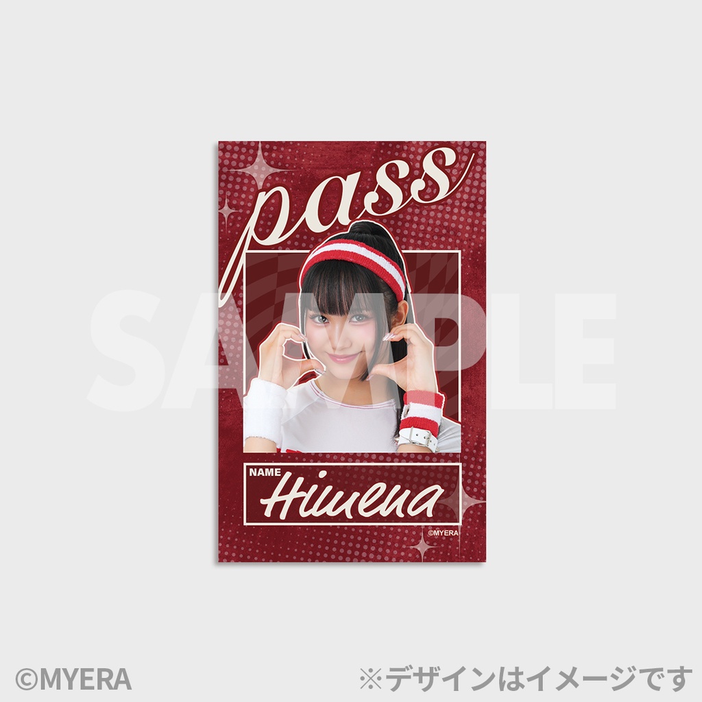 MYERA ラッフル A賞 フェイスタオル MYERA テレビ朝日・六本木ヒルズ SUMMER FES 出演記念ラッフルくじ