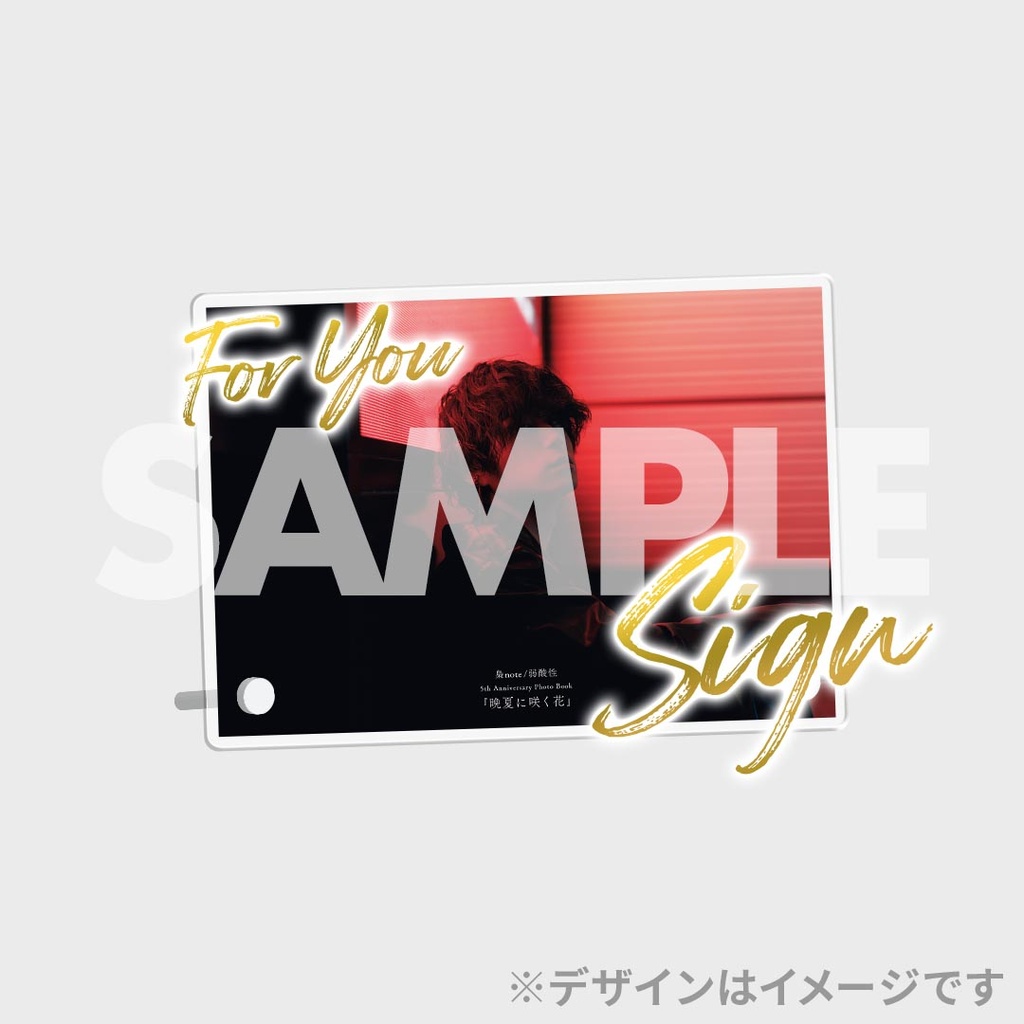 一番くじPart5特賞ラプラス 梟note/弱酸性 5th Anniversary Photo Book『晩夏に咲く花』発売記念