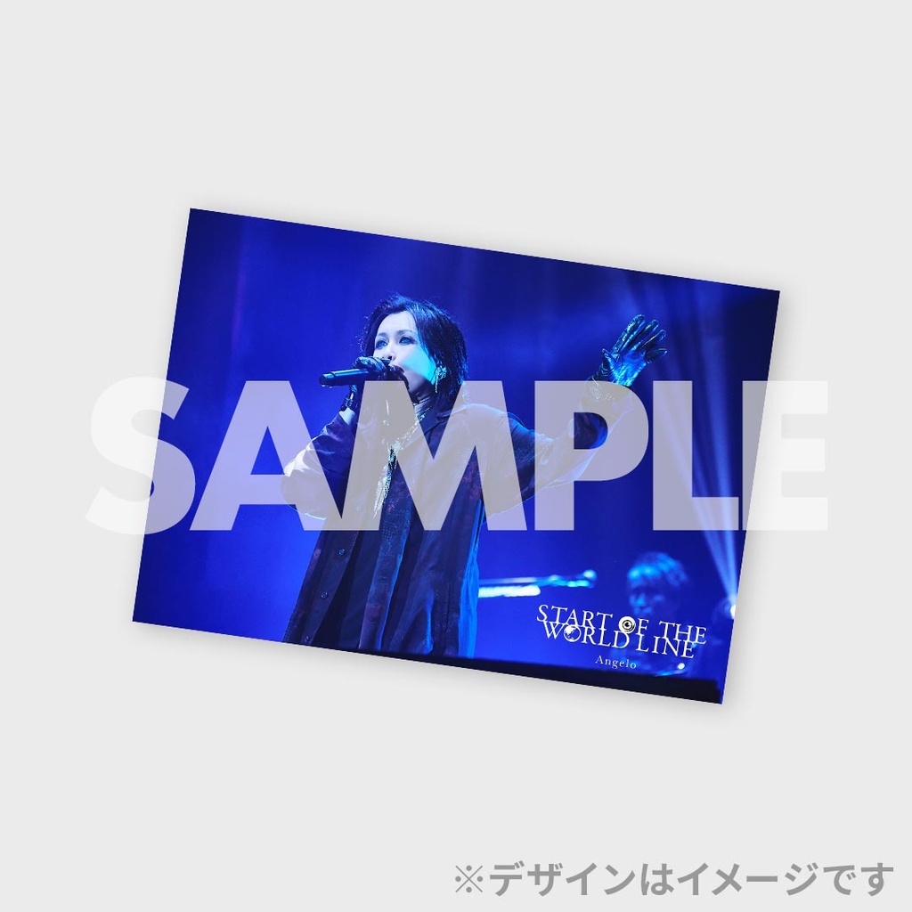 Angelo「START OF THE WORLD LINE」ライブフォトくじ | RAFFLE