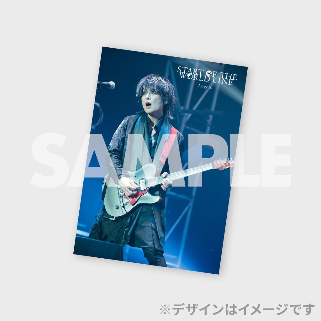 Angelo RAFFLE くじ TAKEO Ｂ賞 Angelo「START OF THE WORLD LINE」ライブフォトくじ | RAFFLE