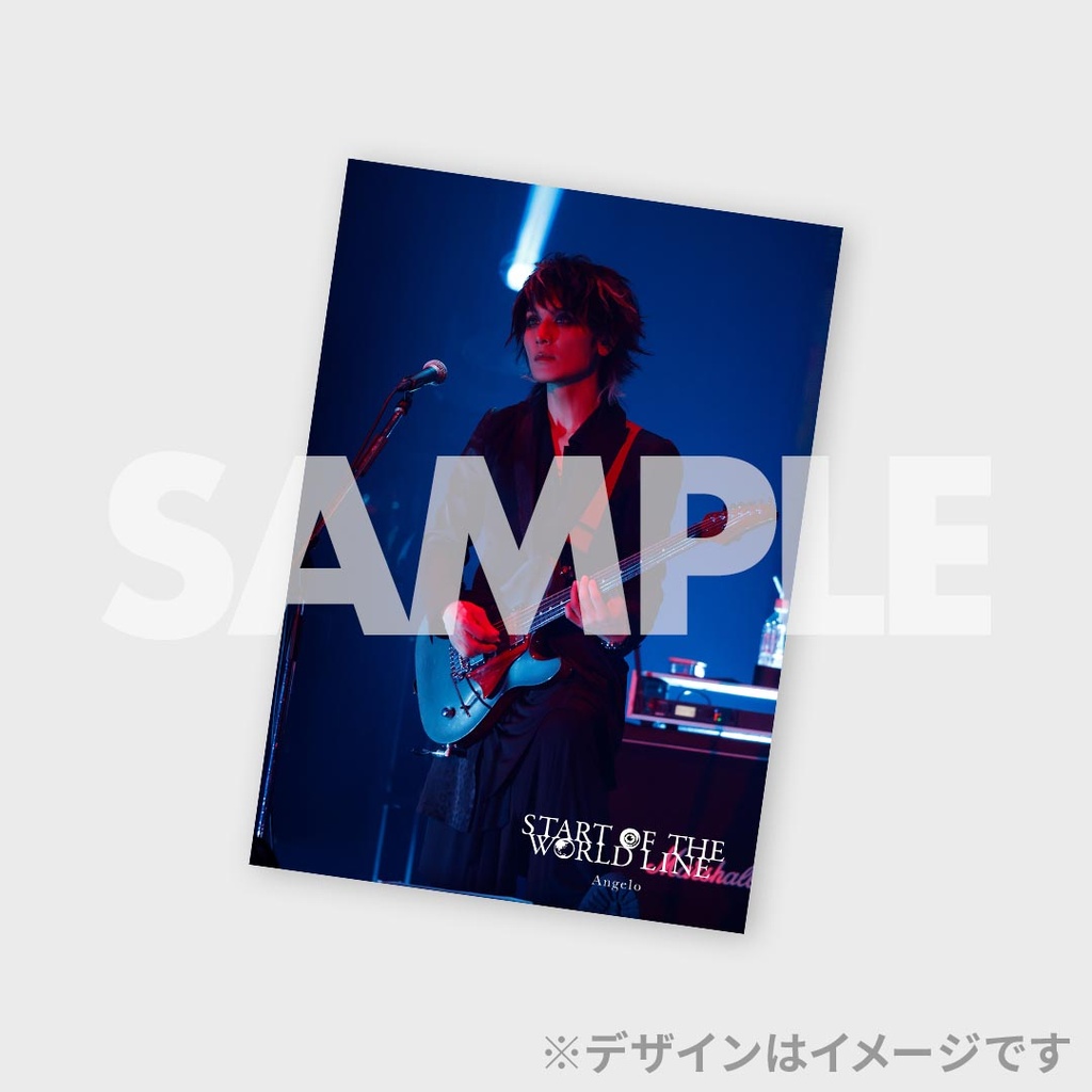 Angelo「START OF THE WORLD LINE」ライブフォトくじ | RAFFLE