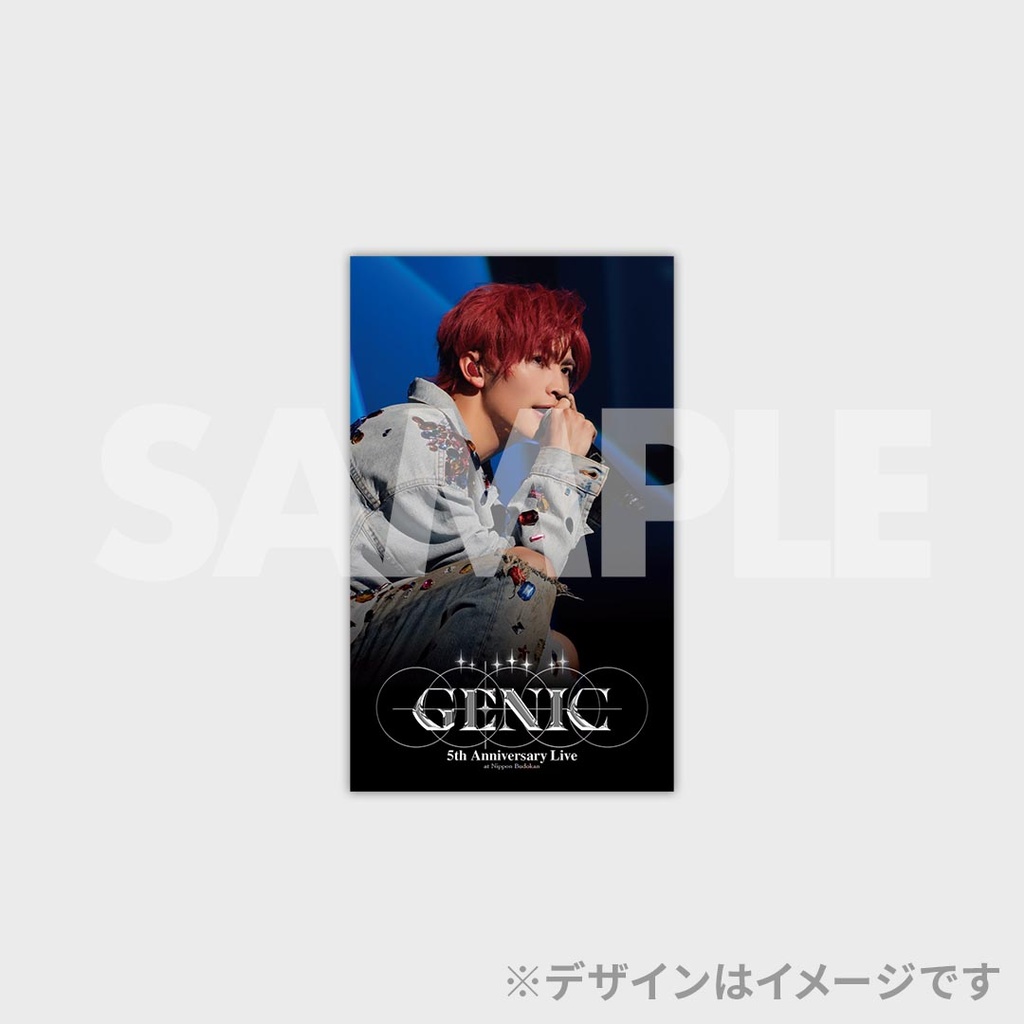 GENIC 5th Anniversary Live at 日本武道館開催記念ラッフルくじ | RAFFLE
