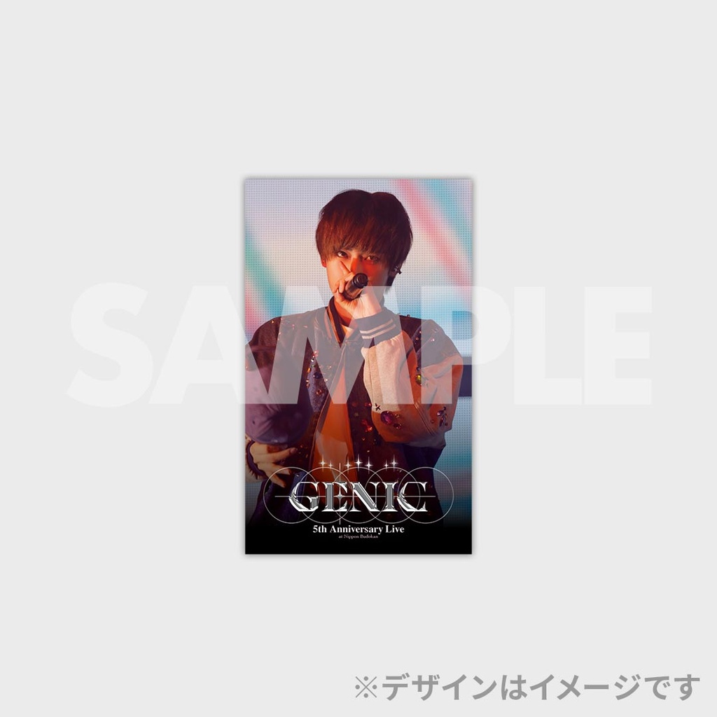 GENIC 5th Anniversary Live at 日本武道館開催記念ラッフルくじ | RAFFLE