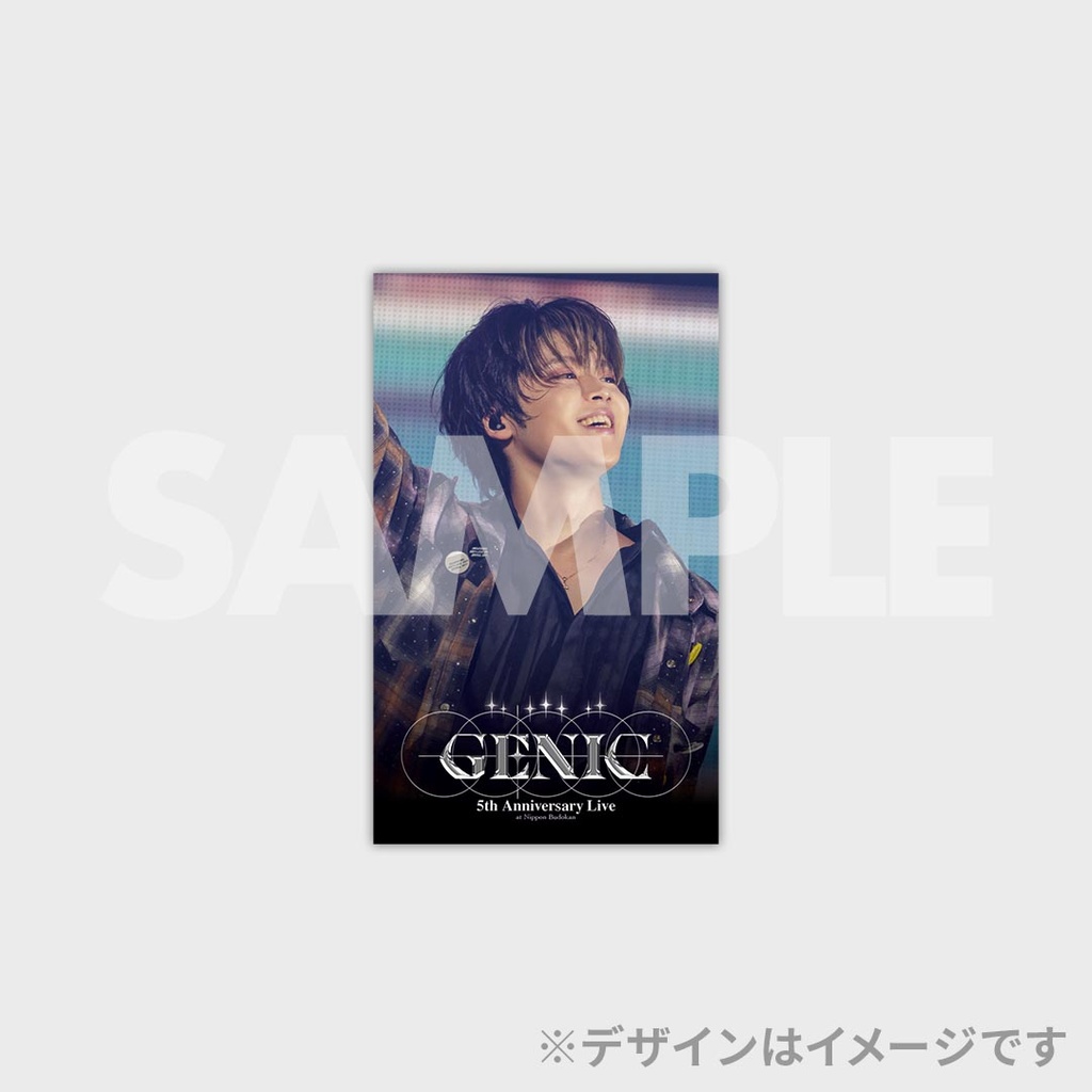GENIC 5th Anniversary Live at 日本武道館開催記念ラッフルくじ | RAFFLE