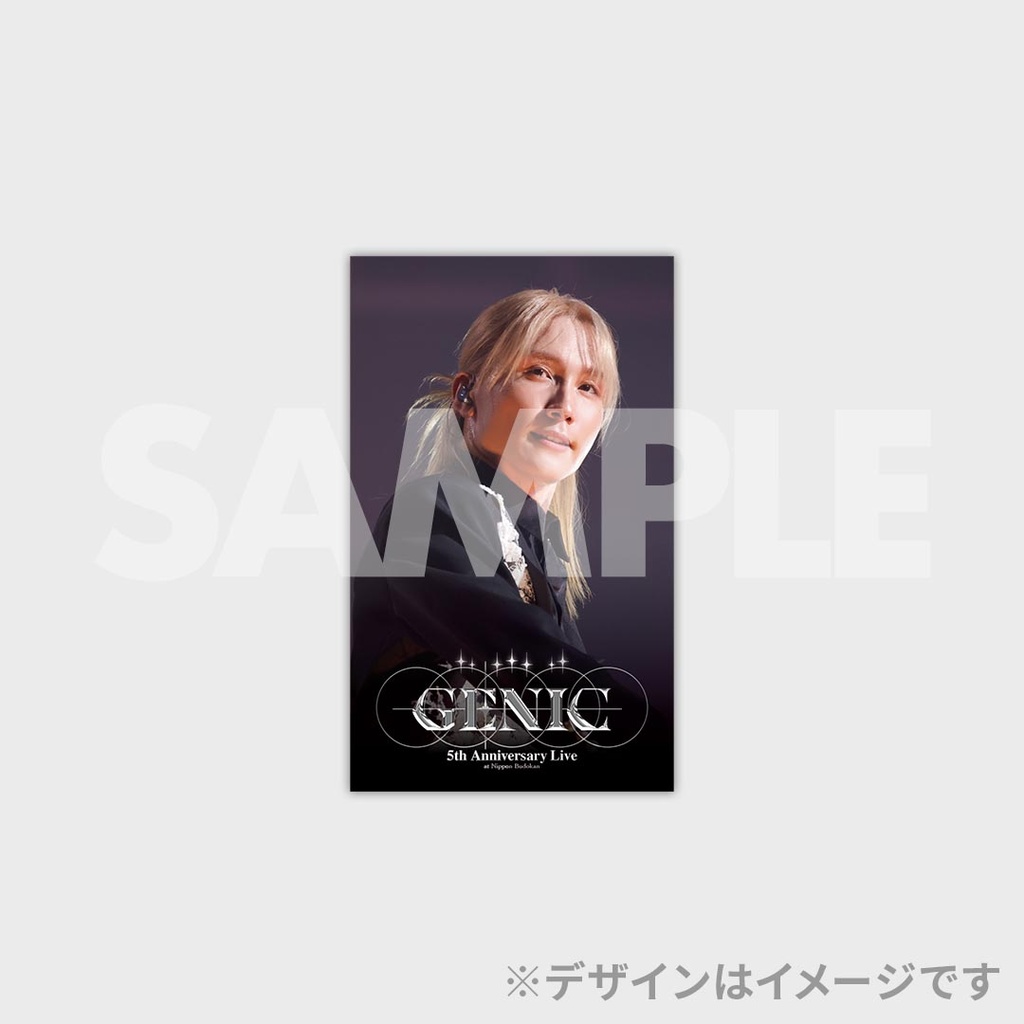 GENIC 5th Anniversary Live at 日本武道館開催記念ラッフルくじ | RAFFLE