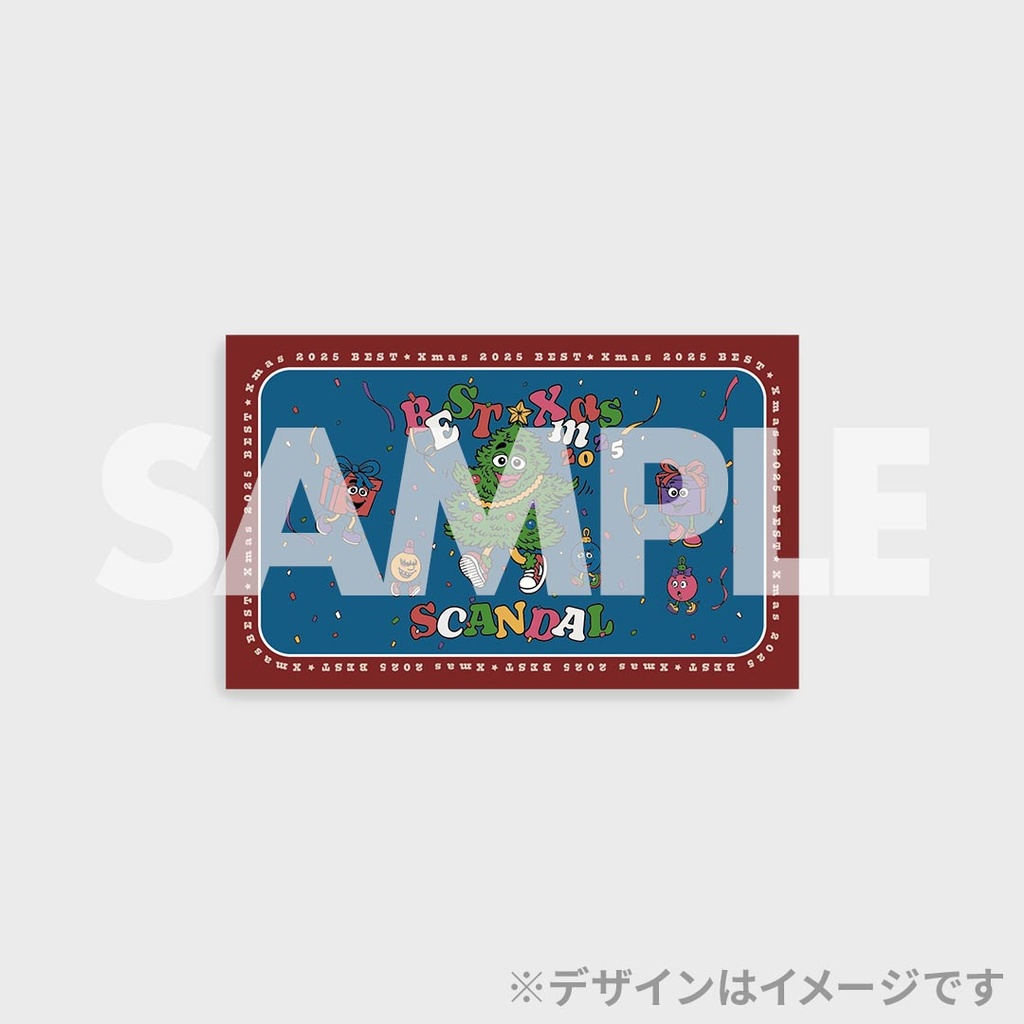 SCANDAL 直筆サイン　Best★Xmas SCANDAL BEST☆Xmas 2025開催記念くじ | RAFFLE