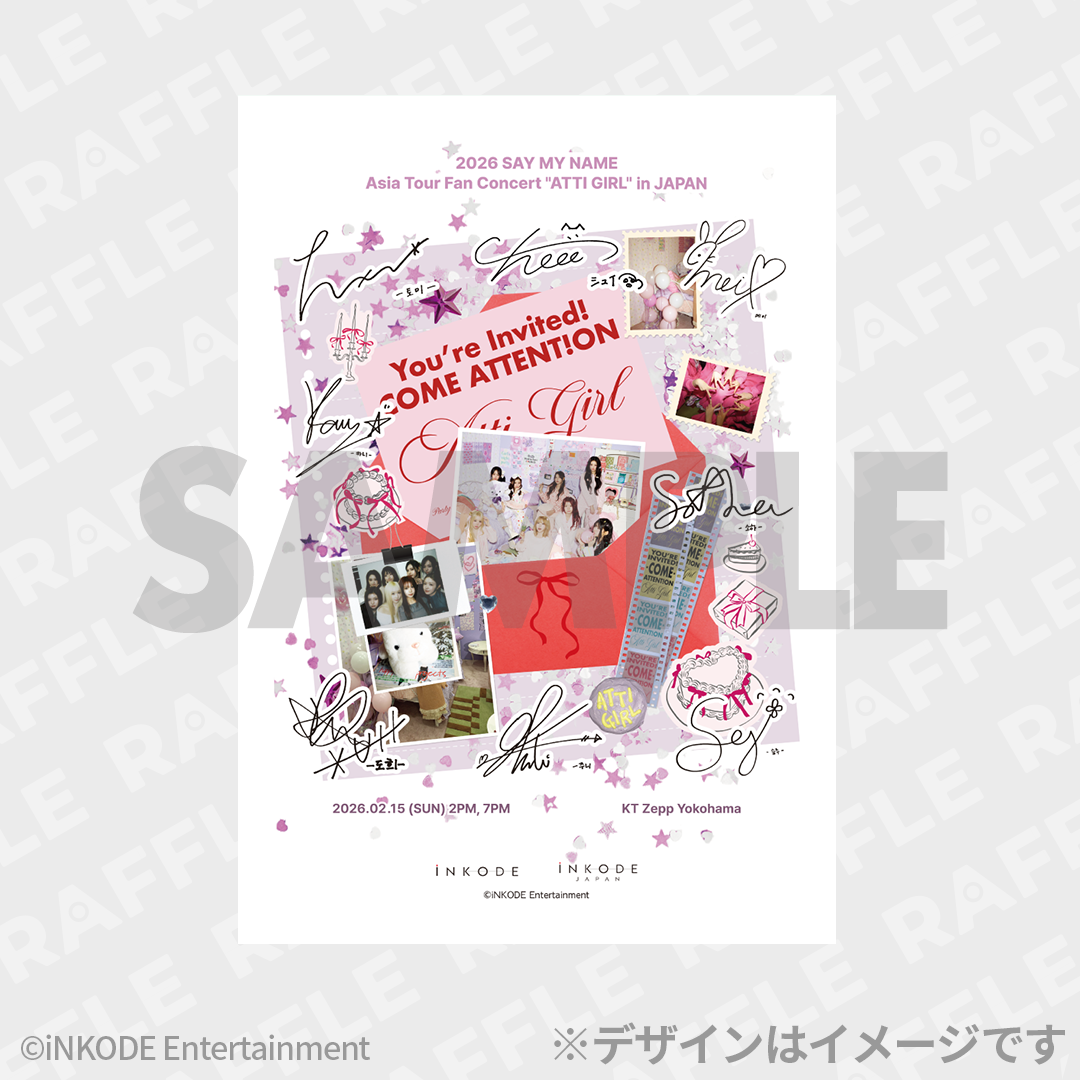2026 SAY MY NAME Asia Tour Fan Concert ”ATTI GIRL” in JAPAN 開催