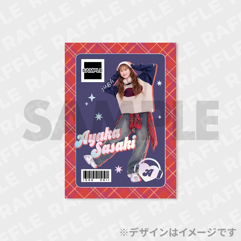 佐々木彩夏 ラジオ特番放送記念！ラッフルくじ | RAFFLE