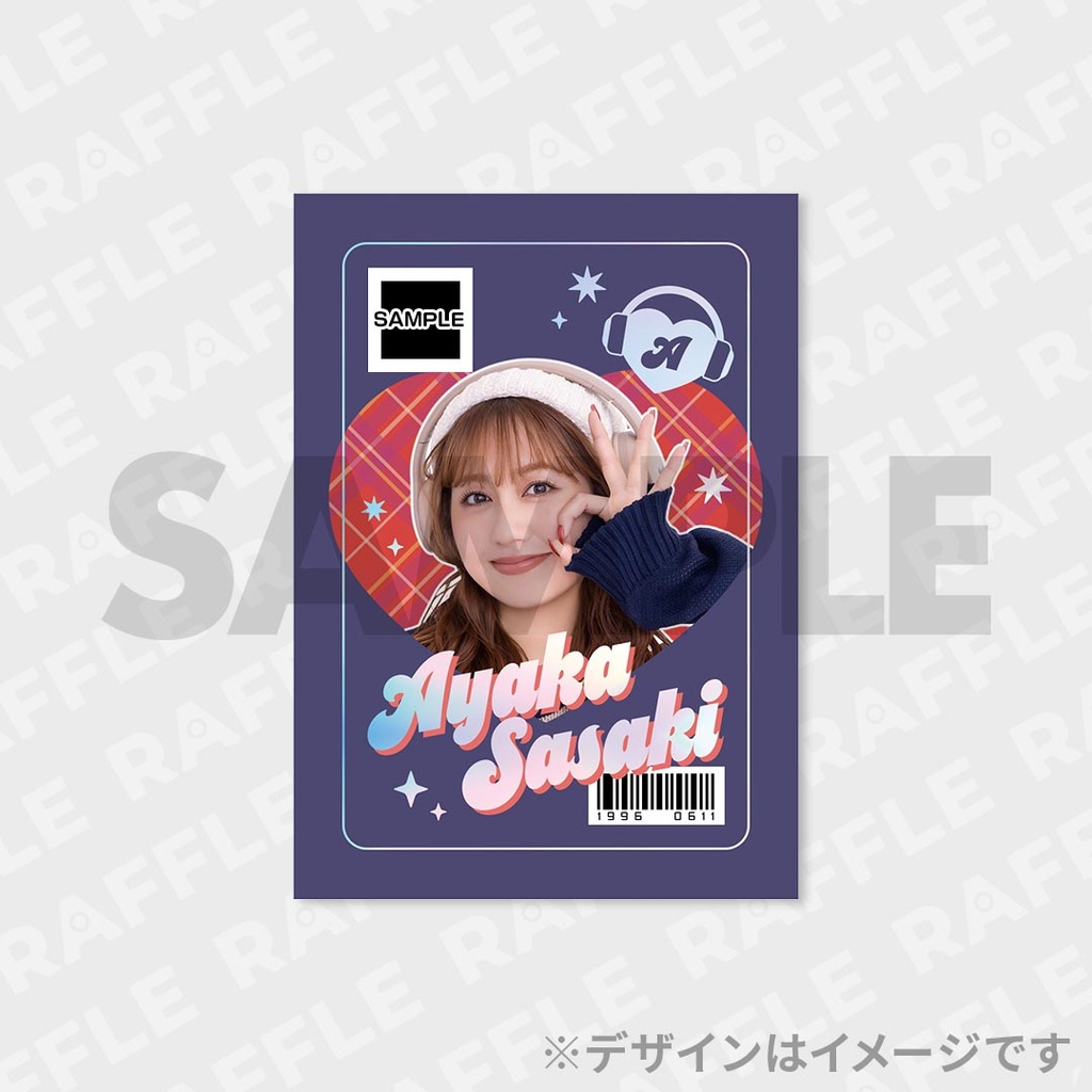 佐々木彩夏 ラジオ特番放送記念！ラッフルくじ | RAFFLE