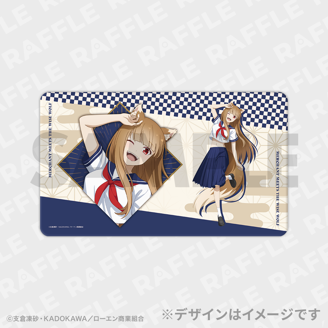 当選品 狼と香辛料 スクラッチ くじ Wチャンス賞 BIGアクリルスタンド
