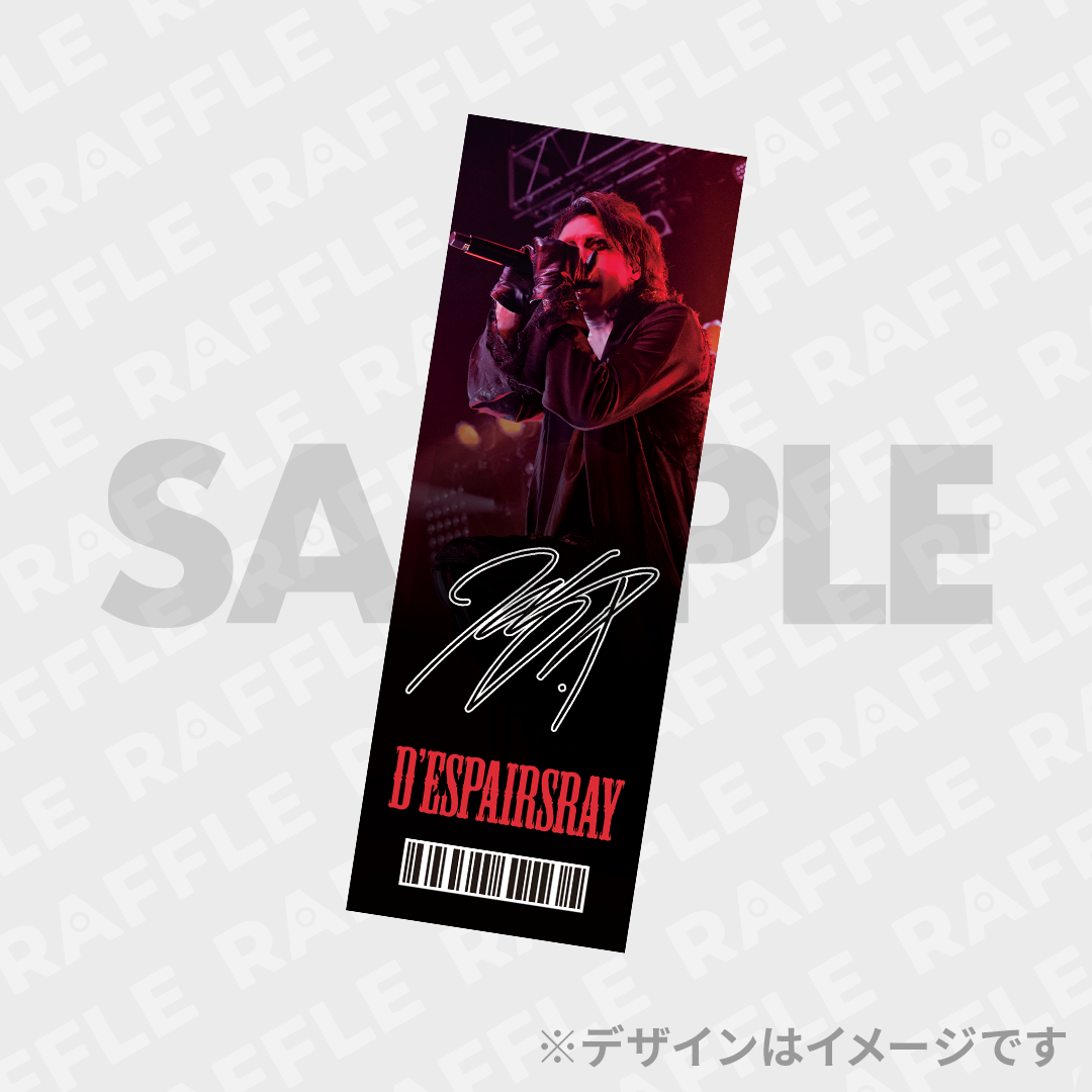 D'ESPAIRSRAY LIVE 2026『RAPTURE』ライブフォトラッフルくじ | RAFFLE