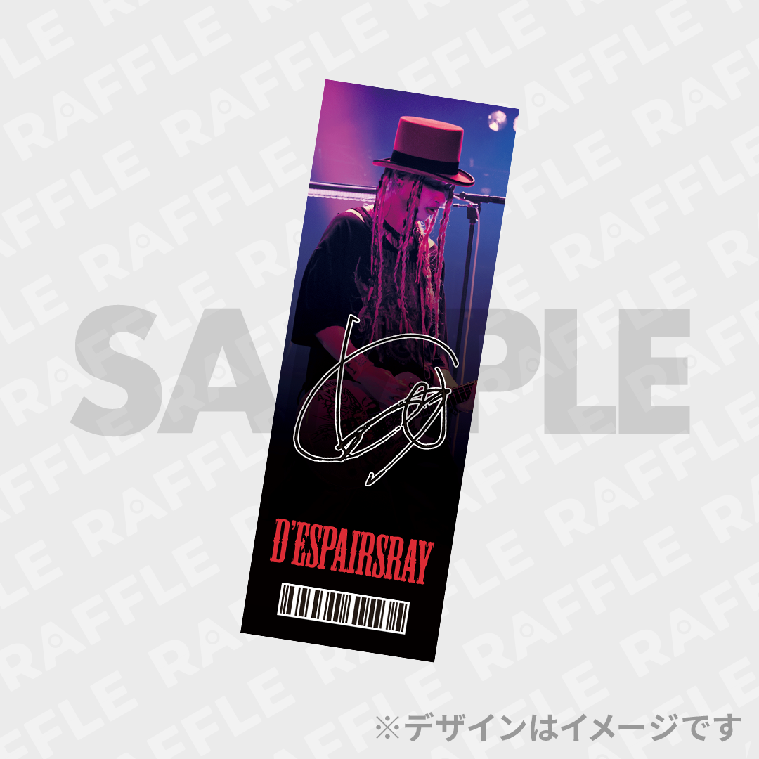 D'ESPAIRSRAY LIVE 2026『RAPTURE』ライブフォトラッフルくじ | RAFFLE