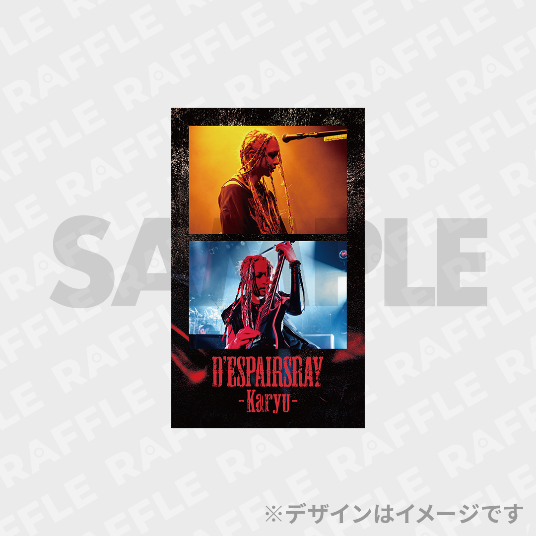 D'ESPAIRSRAY LIVE 2026『RAPTURE』ライブフォトラッフルくじ | RAFFLE