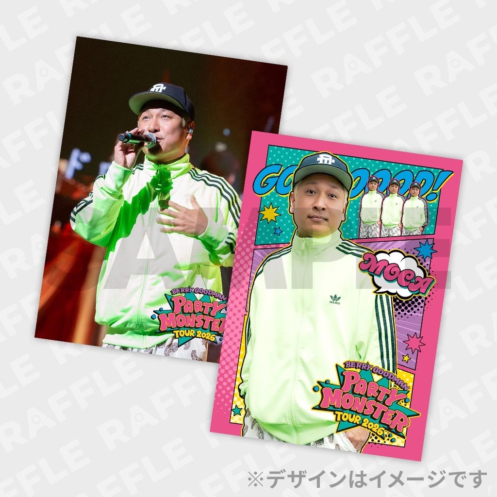 (完美品)ベリグマ&ユニフォーム　ベリーグッドマン　XL メジャーデビュー10周年記念 ベリーグッドマン “Party Monster” TOUR
