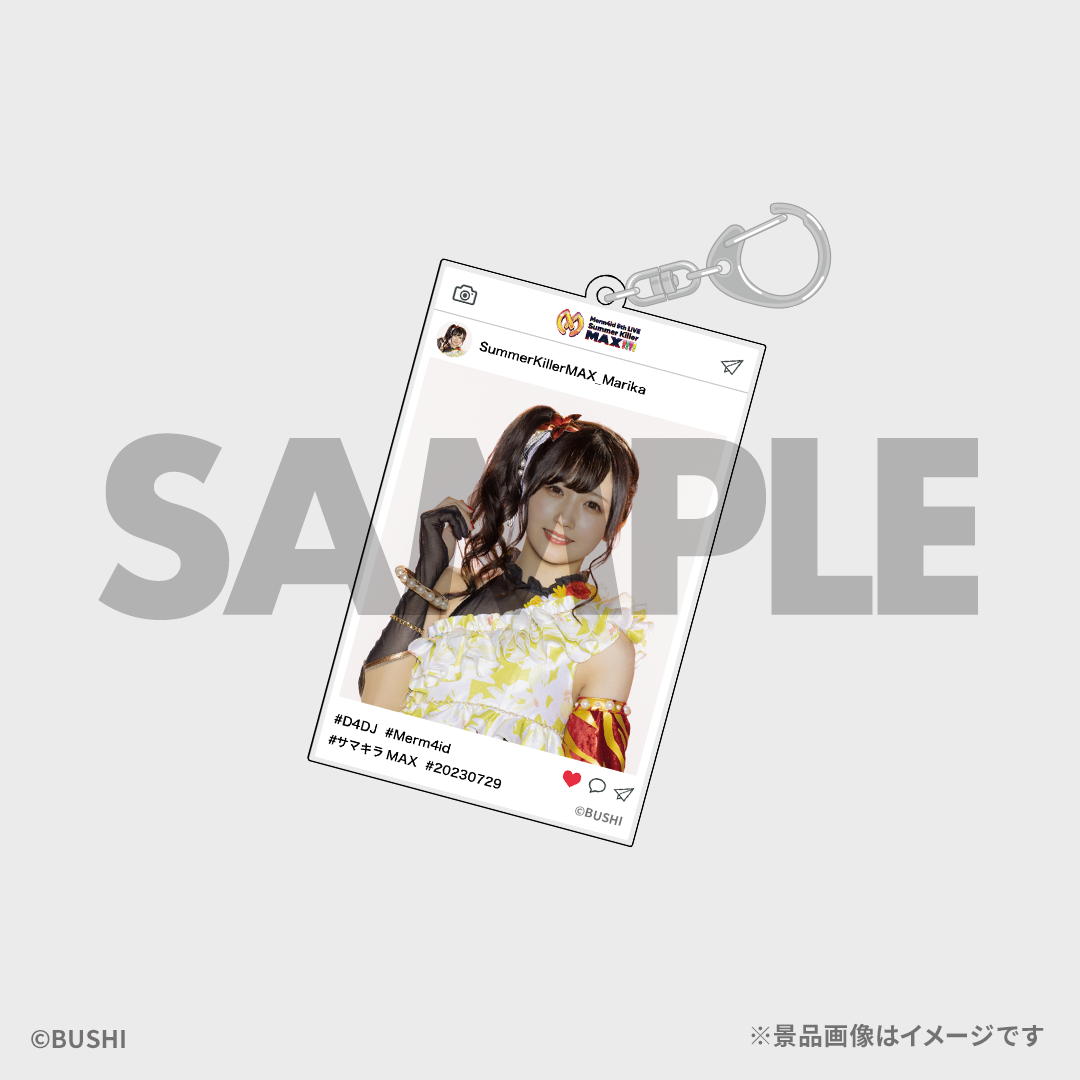 【SPYAIR】RAFFLEくじB賞 直筆サイン入りアクリルパネルMOMIKEN Merm4id 5th LIVE Summer Killer MAX!!!!開催記念ラッフルくじ