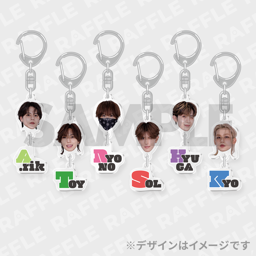 D-3 【選べる!】2連アクリルキーホルダー