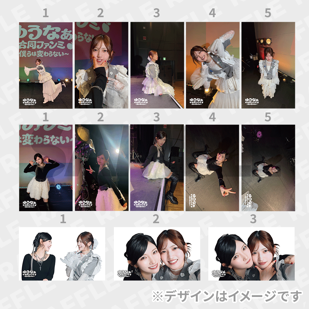 G-3 【選べる!】ずっと隣にいる大好きな人の大好きな表情を収めたミニフォトカード